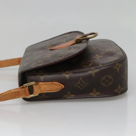 LOUIS VUITTON Monogram Saint Cloud MM Shoulder Bag M51243 LV Auth BA5062 - Picture 3 of 16
